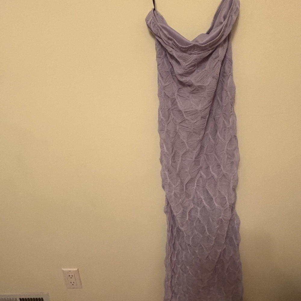 New Forever 21 Lavender Strapless Mermaid Like Dress